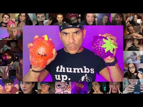 The Most Aggressive Unpredictable Chaotic FAST ASMR with Friends