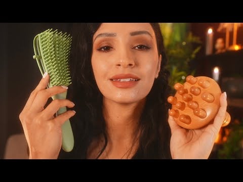  ASMR Let Me Melt Your Stress Away | Realistic Head Massage