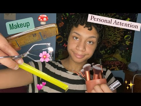 ASMR - Personal Attention & Makeup (Kayleigh)