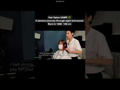 Hair Salon ASMR Visual & Auditory Activation #Magic Straight Breaking Strong Curly Chains for a S