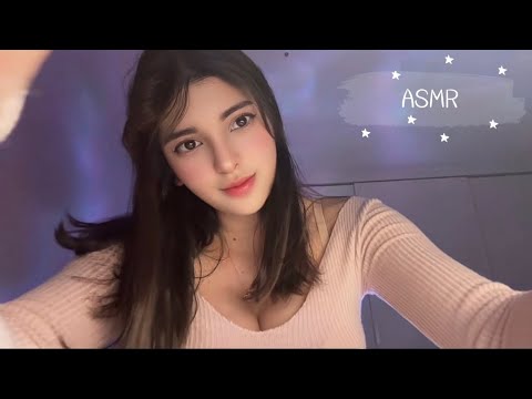 ASMR Face & Scalp Massage | Hair Brushing Sleep Care
