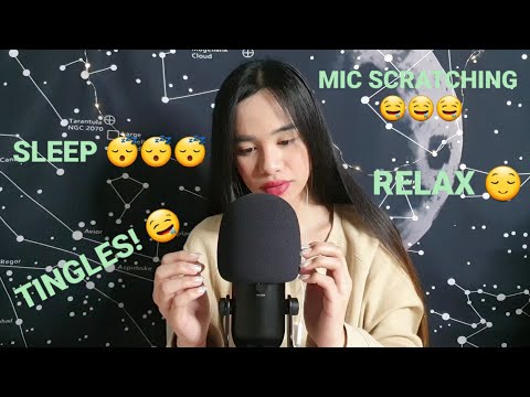 ASMR BRAIN MASSAGE - MIC SCRATCHING 🤤😴