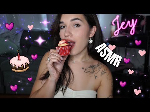 Você é meu bolo de aniversário nesse ASMR