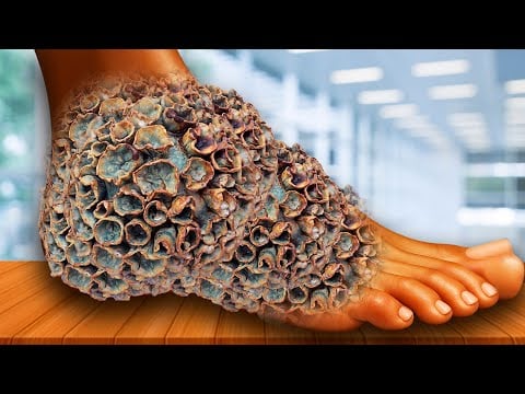 ASMR Cleaning & Pampering Sound | ASMR Foot Massage Animation