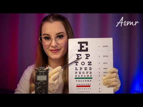 ASMR FAZENDO VÁRIOS EXAMES EM VOCÊ | CONSULTA MÉDICA DE ROTINA | Roleplay médico | Sussurros Tascam