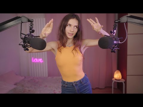 ASMR - Finger Flutters & Hand Sounds (no talking)