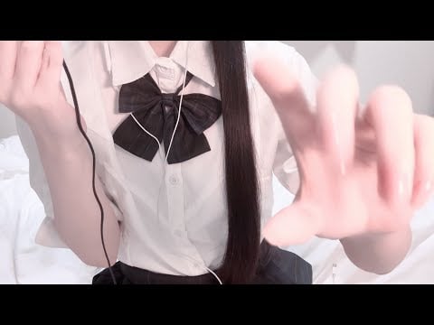【ウザイASMR】こちょこちょ♡作業の邪魔してくるツンデレかまちょ【こしょこしょ∣構って∣耳はむ∣ハンドムーブメント∣口パっ∣耳フー∣梵天∣オノマトペ∣ゼロ距離∣制服】
