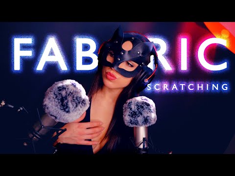 ASMR 🔥 FABRIC SCRATCHING , SOFT TAPPING , SOFT BRUSHING  ❣️