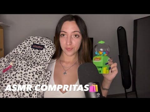 ASMR mis compras del mes. shein, temu🛍️susurros, tapping |asmr argentina