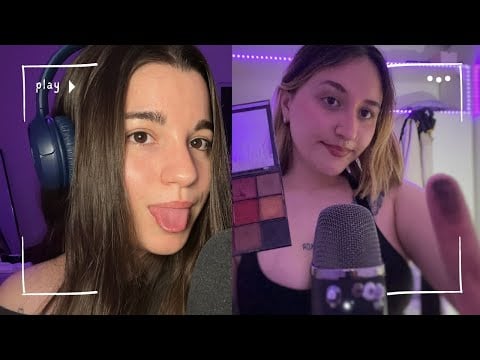 ASMR con LULA 🫶🏻 mouth sounds, besitos, spit painting y teeth tapping