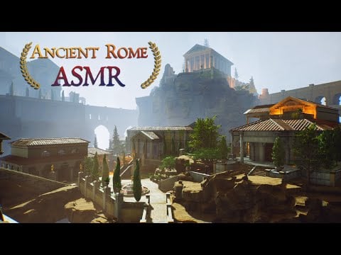 ASMR | I'm stuck in an ancient Roman city! 🏛️ The Forgotten City - a great ASMR game! 🏛️