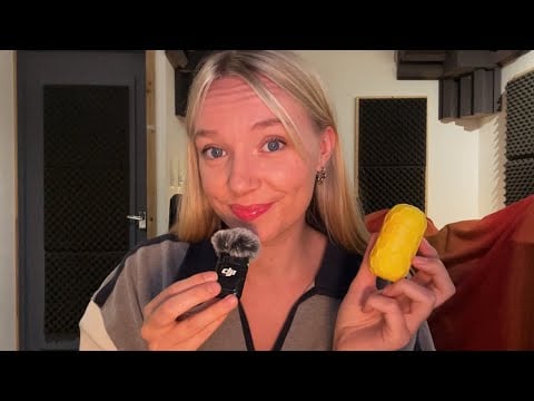ASMR New Microphone + New Studio?! (Up Close Whispers, Triggers)