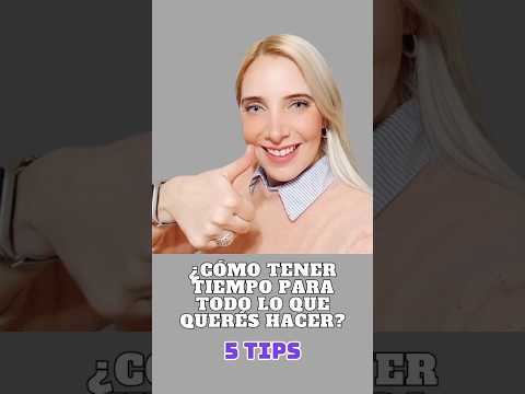 TIPS PARA TENER TIEMPO PARA TODO 🕜😃 #tips #tenertiempo #crecimientopersonal