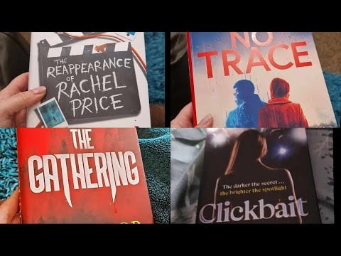 LOFI ASMR - Whispered Book Haul  - Page turning / Scratching / Tapping ....