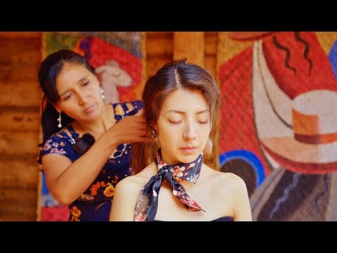 Esperanza's Soft-spoken ASMR massage & energy cleansing with gentle whispering for sleep, relaxation