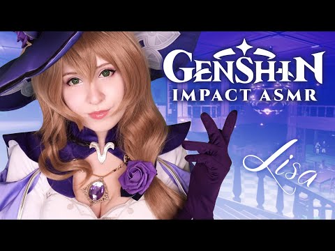 Cosplay ASMR - "Hello Sweetie~" Lisa Genshin Impact Roleplay - ASMR Neko