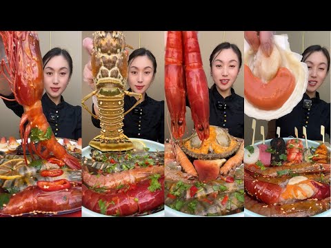🦐🔥 Epic Seafood Feast Mukbang with Eating Sounds | ASMR Giant King Crab, Lobster & Octopus Madness!