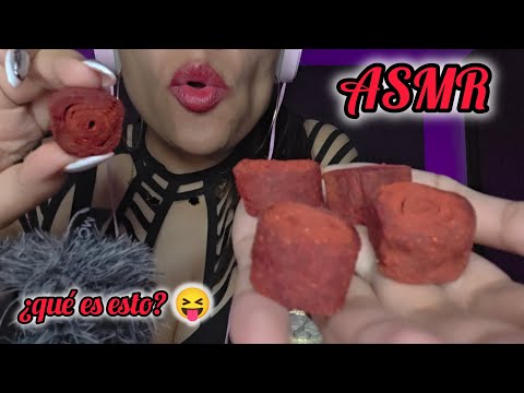 ASMR| ROLLOS DE TAMARINDO CON CHILE| #asmr #asmrsounds 