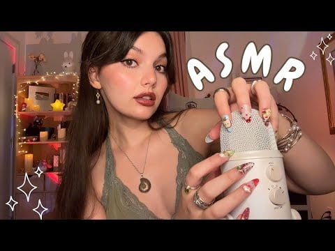 Fast and Aggressive ASMR Hand Sounds, Shiveries, Collarbone Tapping, Whisper Rambles, More!