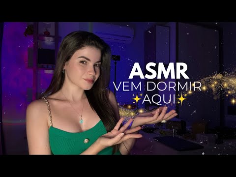 ASMR CALMO COM SONS DE BOCA E MOVIMENTOS DE MÃOS