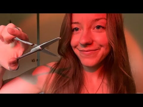 asmr chill soft spoken haircut 🍀🐢