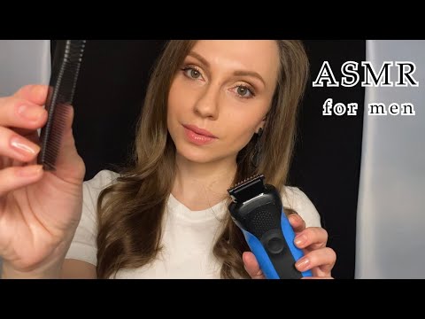 АСМР Парикмахер✂️Мужская стрижка💇‍♂️ Ролевая игра | ASMR The hairdresser✂️ Men's haircut Role Play