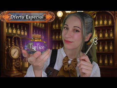 ASMR | Tienda de Trigger Words en la Era Steampunk 🔧 | Roleplay especial | TICO TICO 