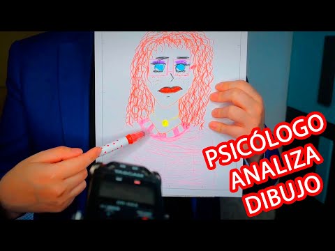 ASMR español 💙 RP 💙 Psicólogo analiza dibujo Soft Spoken 💕