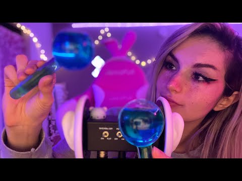 [ASMR] Relaxing Water Sounds ~ Orbeez, Fizzy Bath Bomb, and Bubbly Water Sounds // Whispering