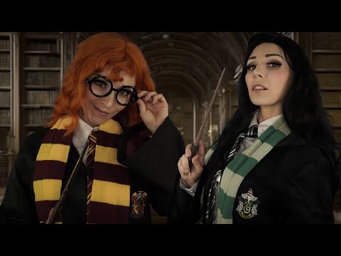 ASMR HOGWARTS | Gryffindor VS Slytherin | Join my House!