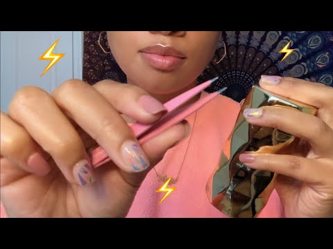 ASMR | Plucking Away Your Negative Energy ⚡️⚡️