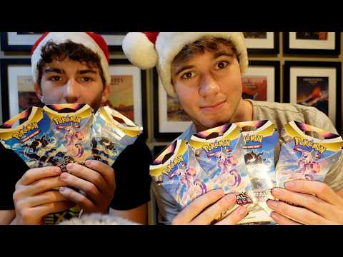 Christmas ASMR (Pokemon Card Unboxing)