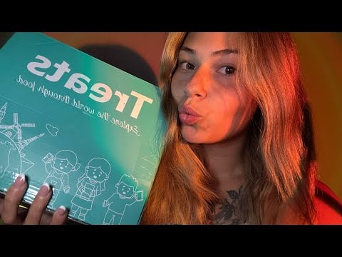 ASMR TRY TREATS😍 (snacks from the Philippines)￼