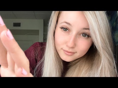 ASMR // Hand Movements & Layered SK, Shhh, TkTk, Kisses, etc!