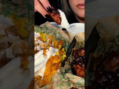 WingStop Wings Drenched In Ranch #shorts #asmr