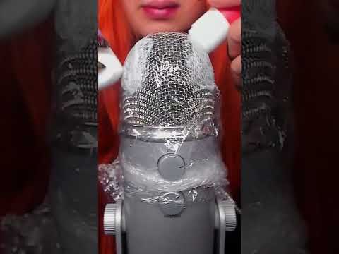 ASMR Glue Sticks on the Mic #asmr #tingles #shorts