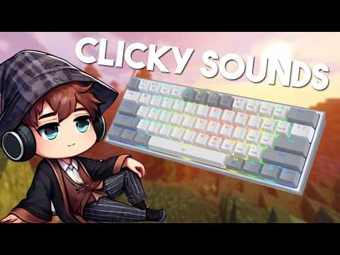 Minecraft ASMR | Keyboard + Mouse Sounds | ASMR Gaming #2