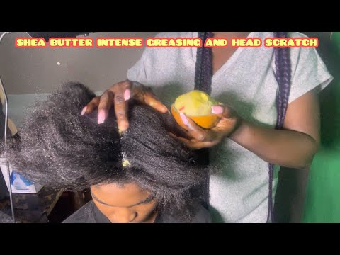 ASMR✨FEEL RELAXED, WITH THIS SOFT WHISPER AND SCALP SCRATCHING BETWEEN PARTED HAIRS.