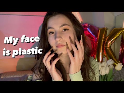 Asmr my face is plastic special for 200 K 💗