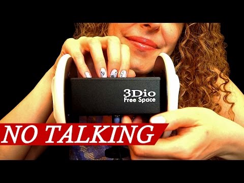 Binaural Scratching on 3Dio! No Talking ASMR Sounds For Sleep