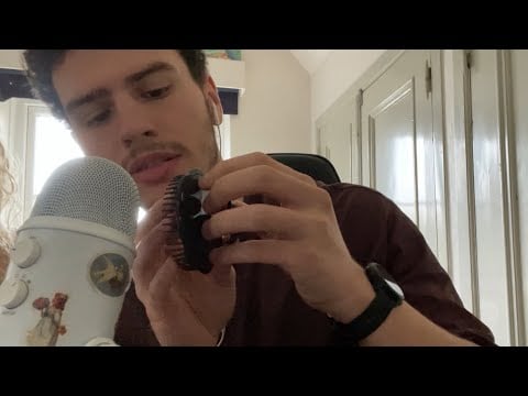 My Boyfriend Tries ASMR 🩷 (He’s so tingly!)