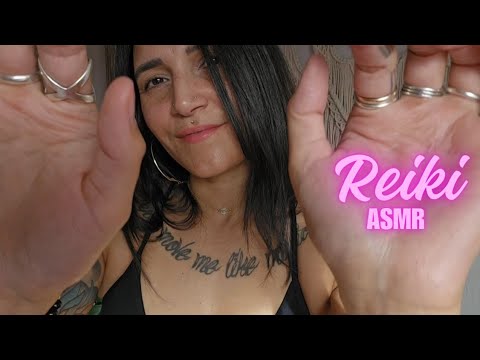 Reiki ASMR l finger fluttering l hand movements l no talking