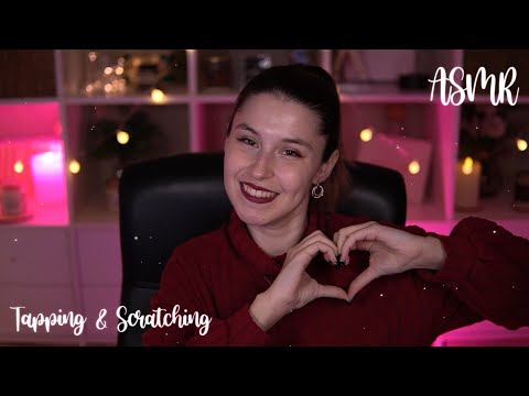 ASMR | Tapping y Scratching con uñas extra llargas!! | BlueYeti