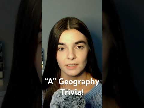 ASMR 5 Geography Trivia Questions!