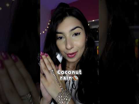 ASMR COCONUT RAIN 🥥🌧