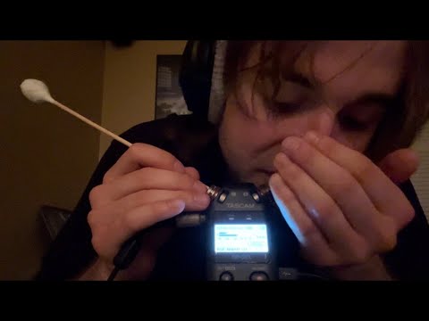 ASMR - Tascam Inaudible Whisper Practice + Various Sounds