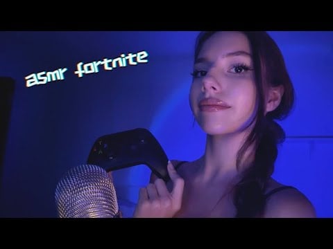 asmr playing fortnite + reload 