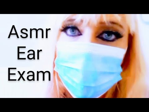 Asmr DEEP EAR EXAMINATION/otoscope/gloves 🧤