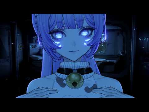 ASMR🐮Cute Cyber Cow Draws On Your Ears [Ear Cleaning, Writing Sounds, Ear Massage]