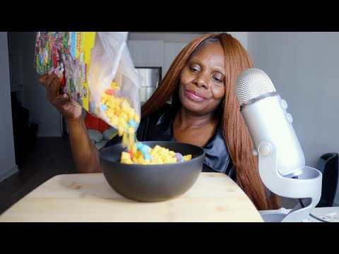 Capin Crunch's Crunch Berries ASMR Eating Sounds